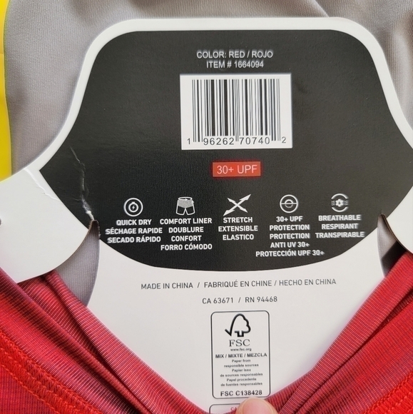 🛑 2 / $40 SPYDER 3 Piece Surf Sand Sun Swim Set in Red - Size ( 7/8) Small NWT - Picture 6 of 9